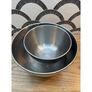 Hamilton Beach Scovill Model 25 Stand Mixer Nesting Bowl Set of 2 Replacement